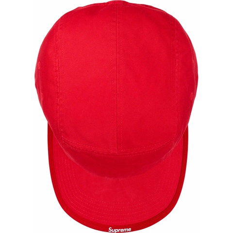 Supreme Visor Logo Camp Cap - Red