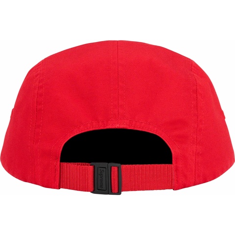 Supreme Visor Logo Camp Cap - Red