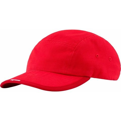 Supreme Visor Logo Camp Cap - Red