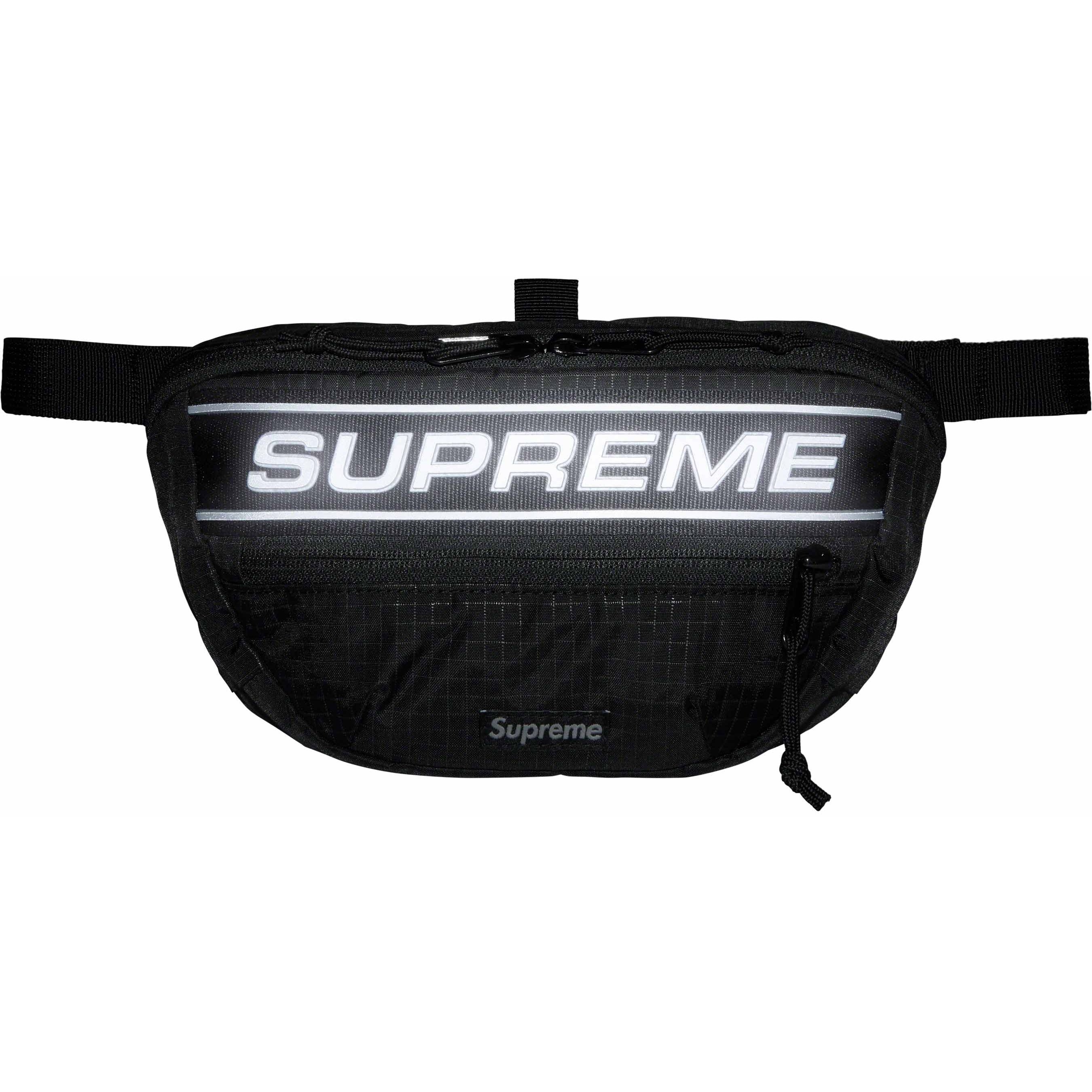 Supreme Waist Bag (FW23) - Black - $58
