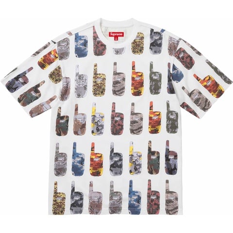Supreme Walkie Talkie S/S Top - White