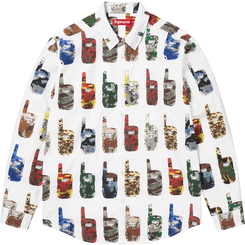 Supreme Walkie Talkie Shirt - White