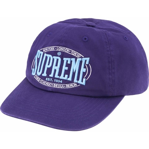 Supreme Warm Up 6-Panel - Purple