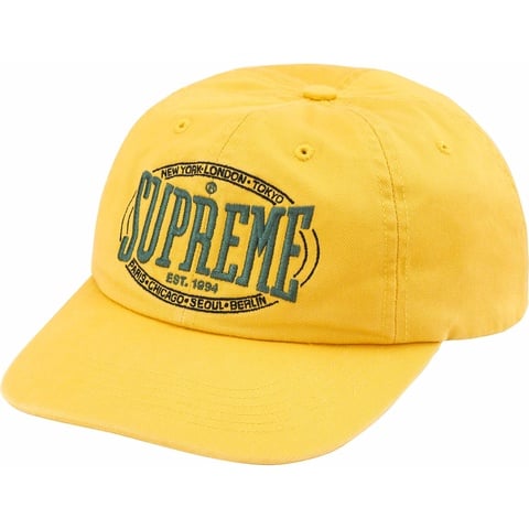 Supreme Warm Up 6-Panel - Yellow