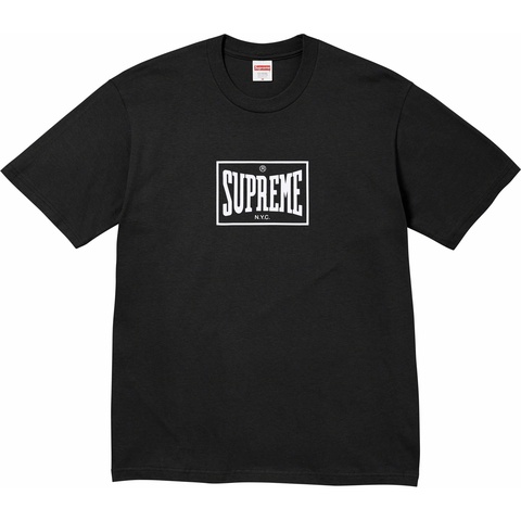 Supreme Warm Up Tee - Black