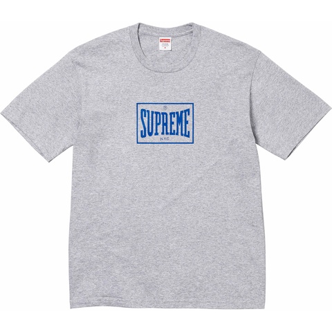 Supreme Warm Up Tee - Heather Grey