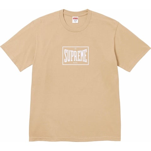 Supreme Warm Up Tee - Khaki