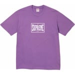 Supreme Warm Up Tee (FW23) - Purple