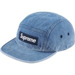 Supreme Washed Chino Twill Camp Cap (FW23) - Denim