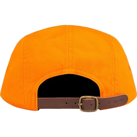 Supreme Washed Chino Twill Camp Cap - Light Orange