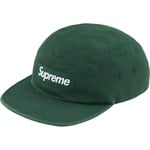 Supreme Washed Chino Twill Camp Cap (FW23) - Pine Green