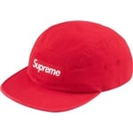 Supreme Washed Chino Twill Camp Cap (FW23) - Red