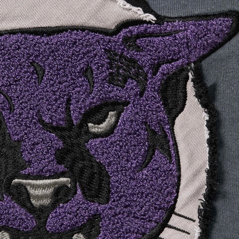 Washed Panther Hooded Sweatshirt - Supreme
