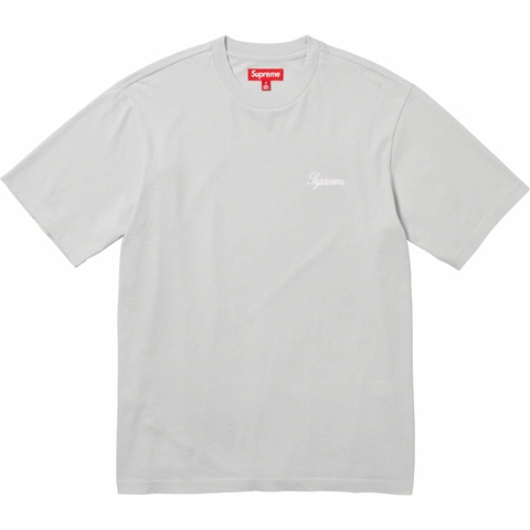 Supreme Washed Script S/S Top - Grey