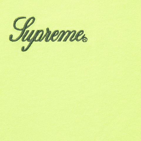 Supreme Washed Script S/S Top - Lime