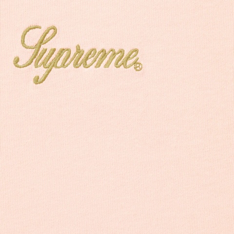 Supreme Washed Script S/S Top - Rose