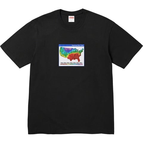 Supreme Weather Tee - Black