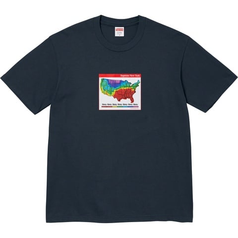 Supreme Weather Tee - Navy