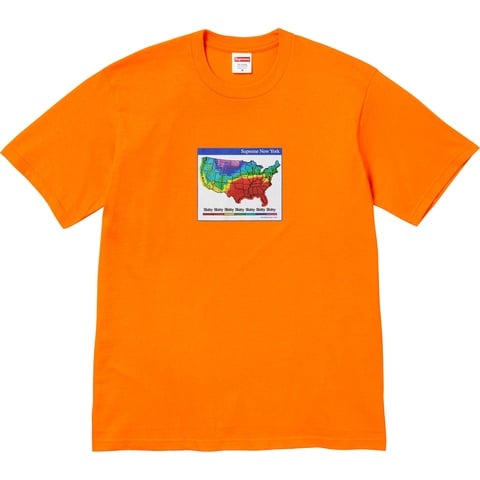 Supreme Weather Tee - Orange