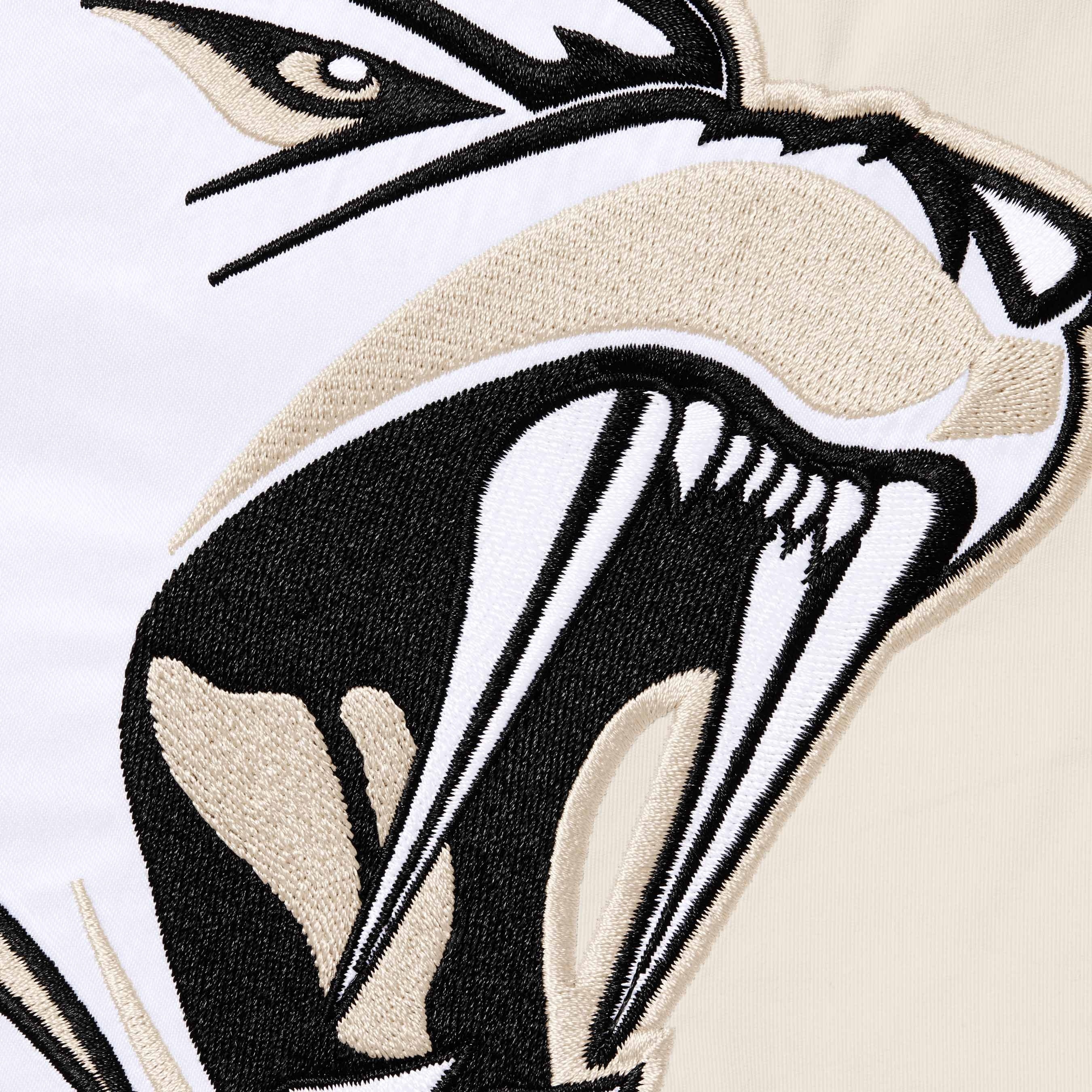 Supreme Wildcat Sideline Puffer Jacket (FW23) - Grey - $248