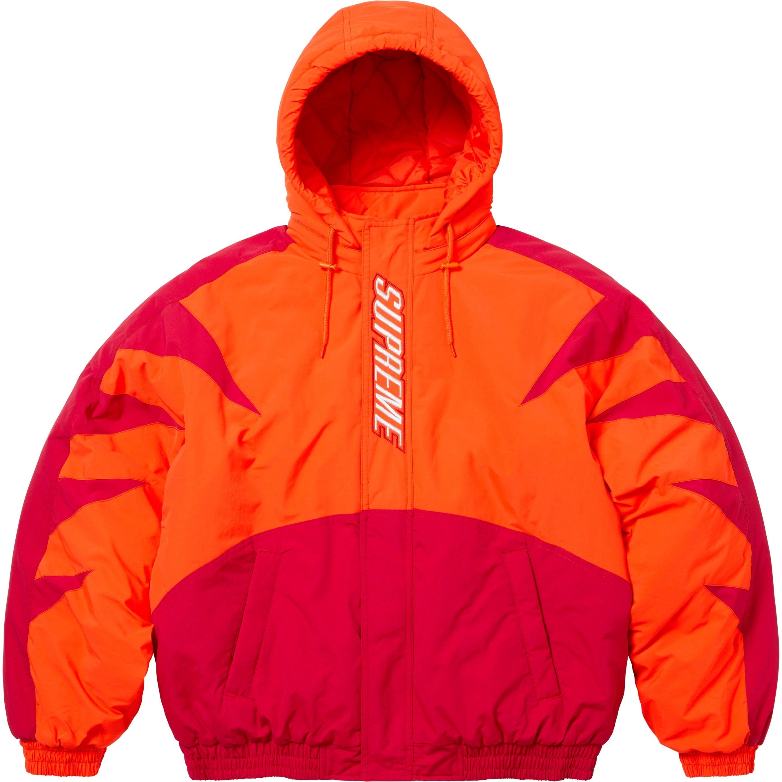 Supreme Wildcat Sideline Puffer Jacket (FW23) - Orange - $248