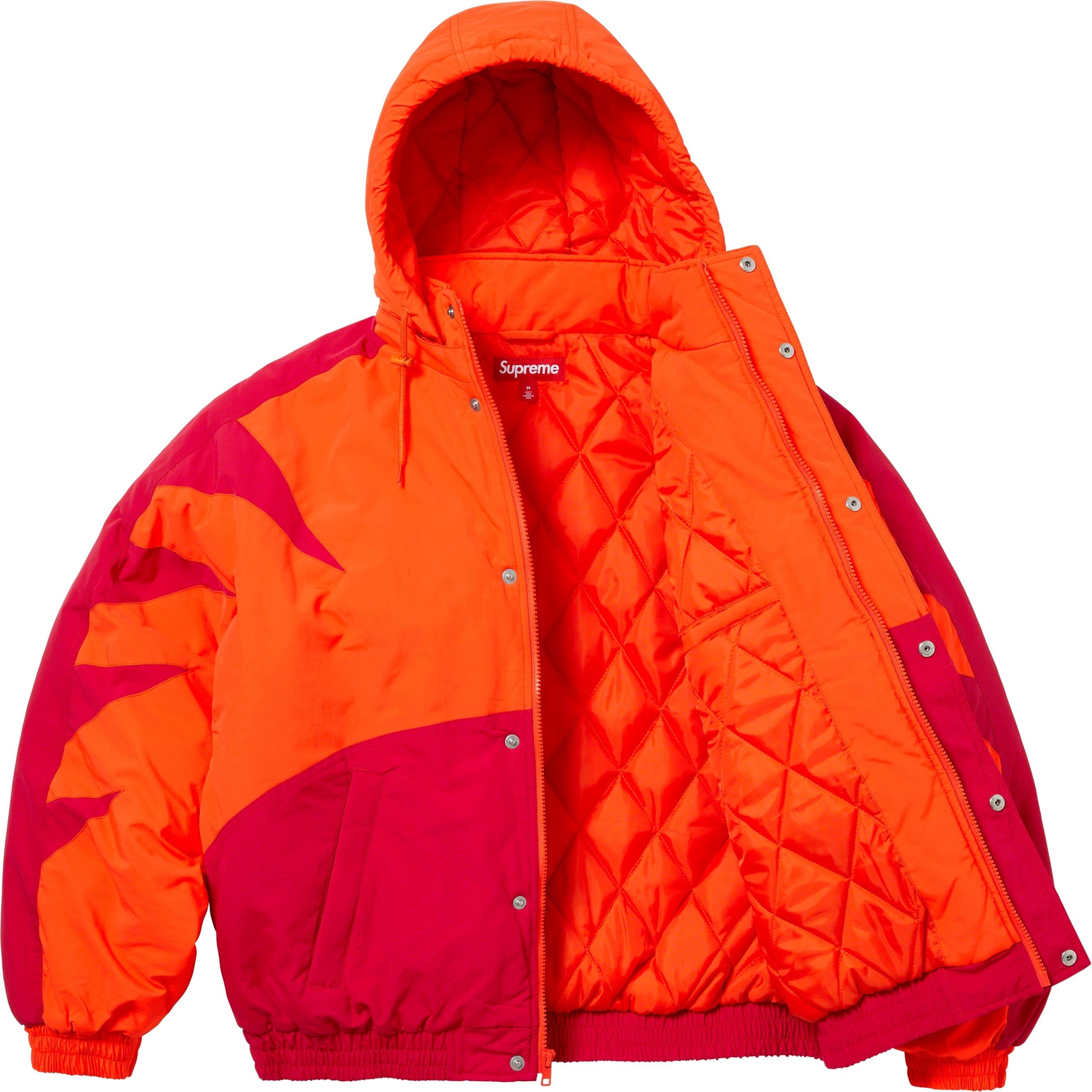 Supreme Wildcat Sideline Puffer Jacket (FW23) - Orange - $248