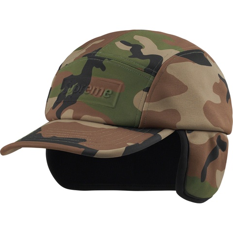 Supreme WINDSTOPPER® Earflap Camp Cap - Woodland Camo
