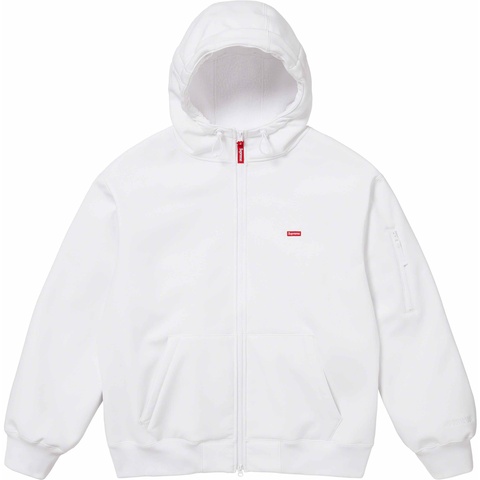 Supreme WINDSTOPPER® Zip Up Hooded Sweatshirt - White