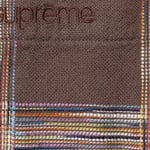 Supreme Woven Plaid Shirt (FW23) - Light Brown