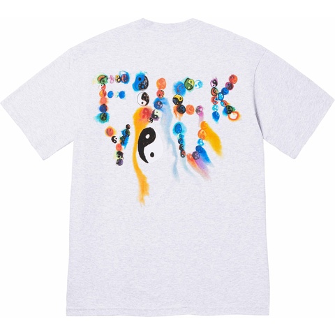 Supreme Ying Yang Tee - Ash Grey