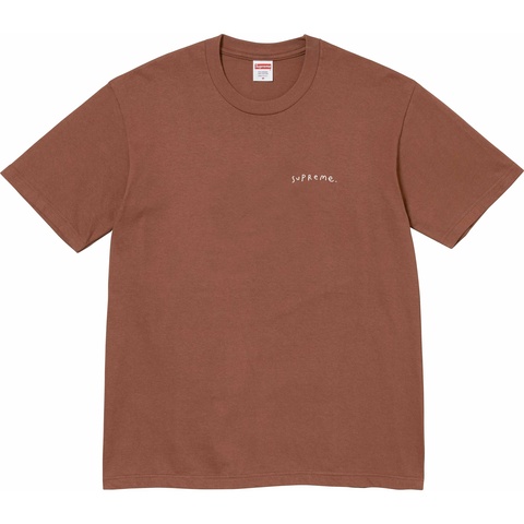 Supreme Ying Yang Tee - Brown