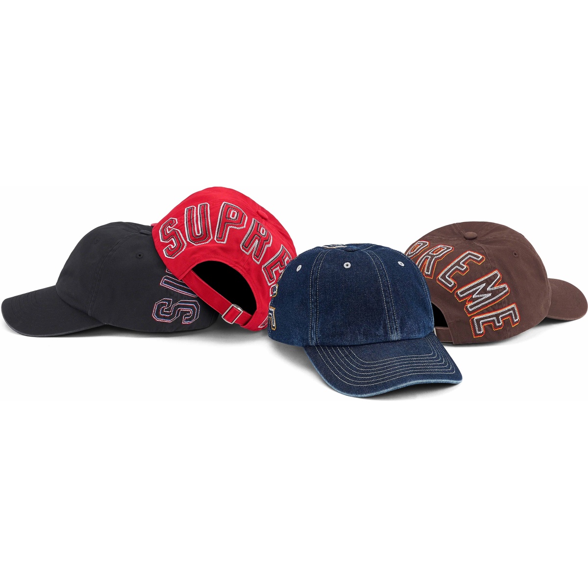 帽子 SUPREME back arc 6panel cap Back Arc 6-Panel - fall/winter 2023 - Supreme