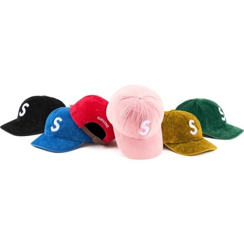 Corduroy S Logo 6-Panel - fall/winter 2023 - Supreme