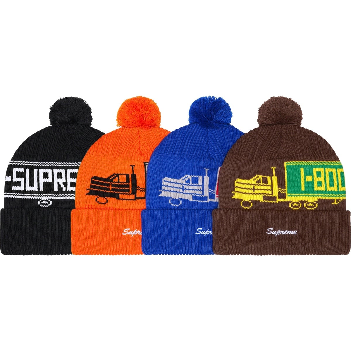 Supreme 18-Wheeler Beanie (fall/winter 2023) - $40.00