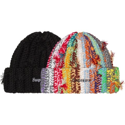 y*。様 値下げ⭕️Supreme Sherpa Logo Beanie 202 Sherpa Logo Beanie - fall/winter 2023 - Supreme