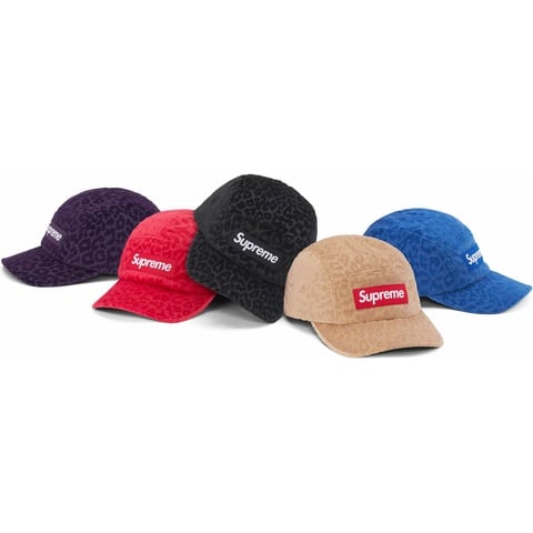 Leopard Corduroy Camp Cap - fall/winter 2023 - Supreme