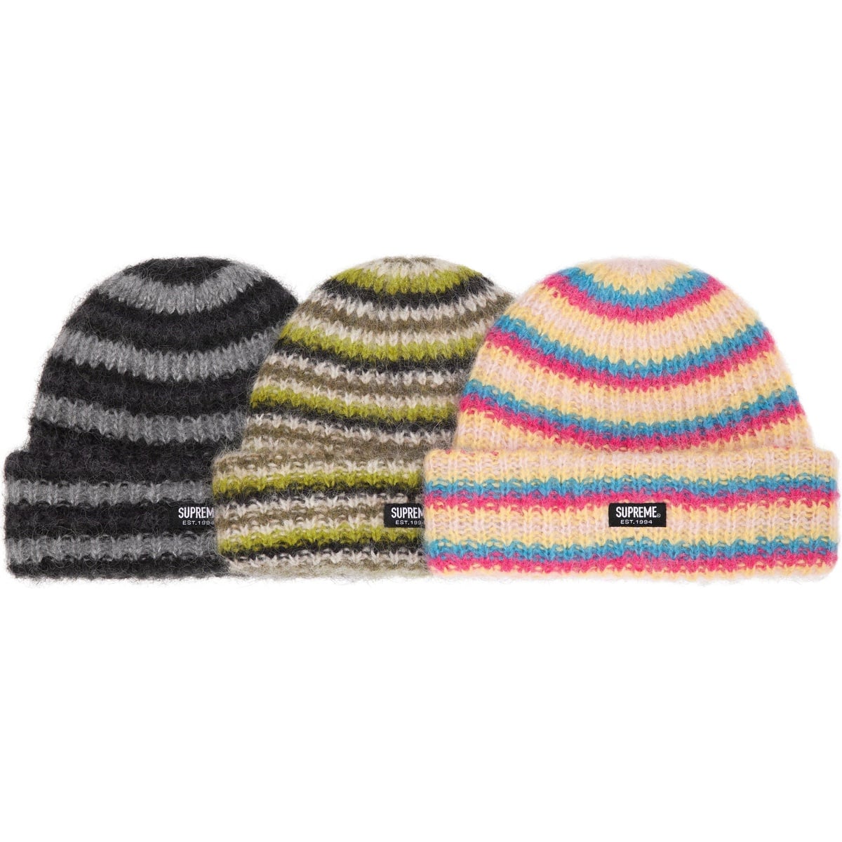 Loose Stripe Beanie - fall/winter 2023 - SupremeCommunity