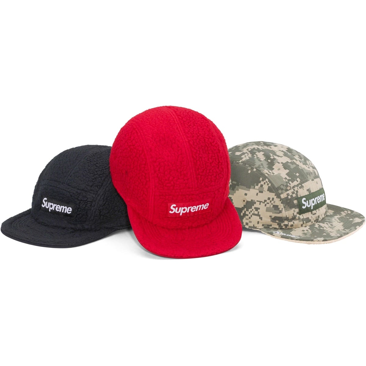 Polartec® Shearling Reversible Camp Cap Polartec® Shearling Reversible Camp Cap - Supreme