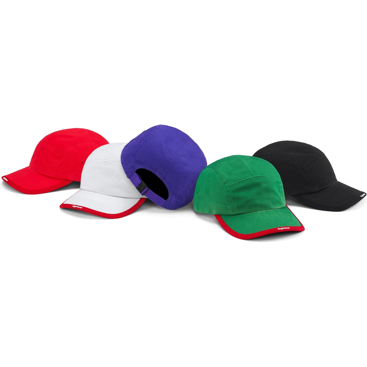Supreme Visor Logo Camp Cap (fall/winter 2023) - $48.00
