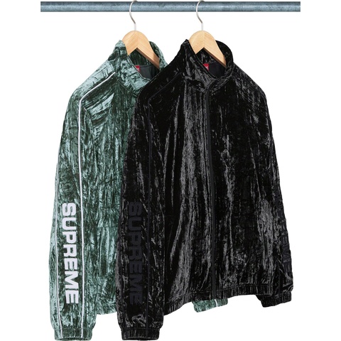 Crushed Velvet Track Jacket - fall/winter 2023 - Supreme