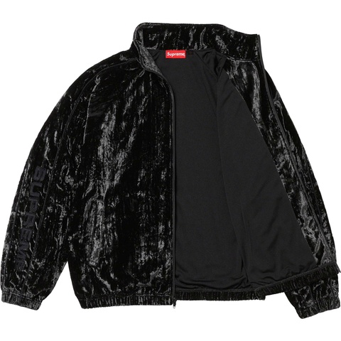 Crushed Velvet Track Jacket - SupremeCommunity