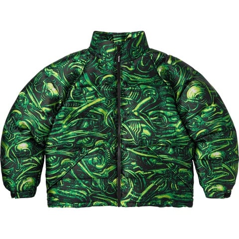 Supreme H.R. Giger Jacquard Down Puffer Jacket - Colorway