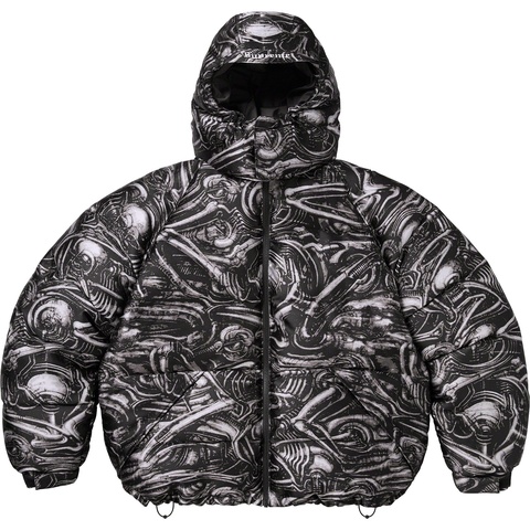 Supreme H.R. Giger Jacquard Down Puffer Jacket - Colorway
