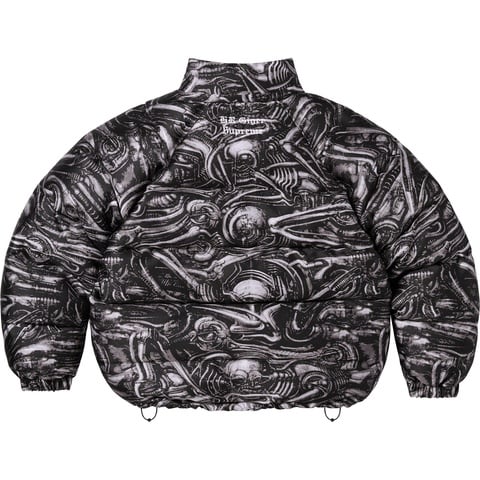 Supreme H.R. Giger Jacquard Down Puffer Jacket - Colorway