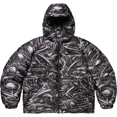 Supreme H.R. Giger Jacquard Down Puffer Jacket - Colorway