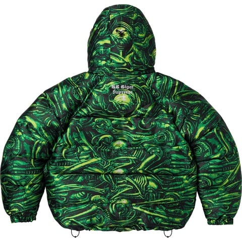 Supreme H.R. Giger Jacquard Down Puffer Jacket - Colorway
