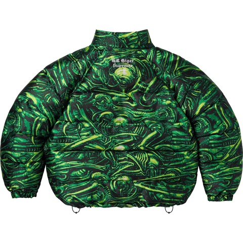 Supreme H.R. Giger Jacquard Down Puffer Jacket - Colorway