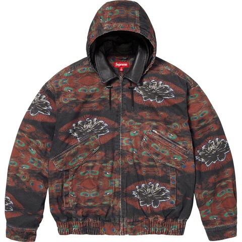 ジャケット・アウター supreme leathercollar utilityjacket XXL Leather Collar Utility Jacket - fall/winter 2024 - Supreme
