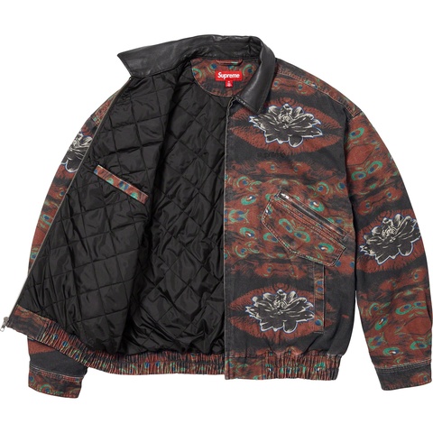 Leather Collar Utility Jacket - fall/winter 2023 - Supreme