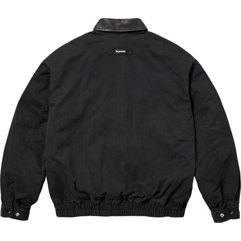 Leather Collar Utility Jacket - fall/winter 2023 - Supreme